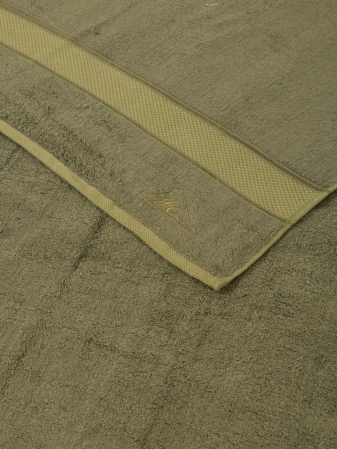 Luxury Olive Bamboo Cotton Solid 600 GSM Bath Towel Eco Bamboo 1 Pc Pvc Pack - Image 6