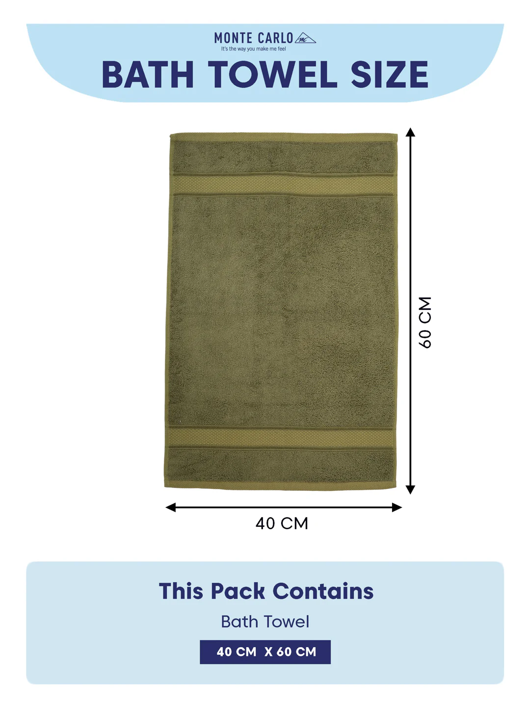 Luxury Olive Bamboo Cotton Solid 600 GSM Hand Towel Eco Bamboo 2 Pc Set Pvc Pack - Image 10