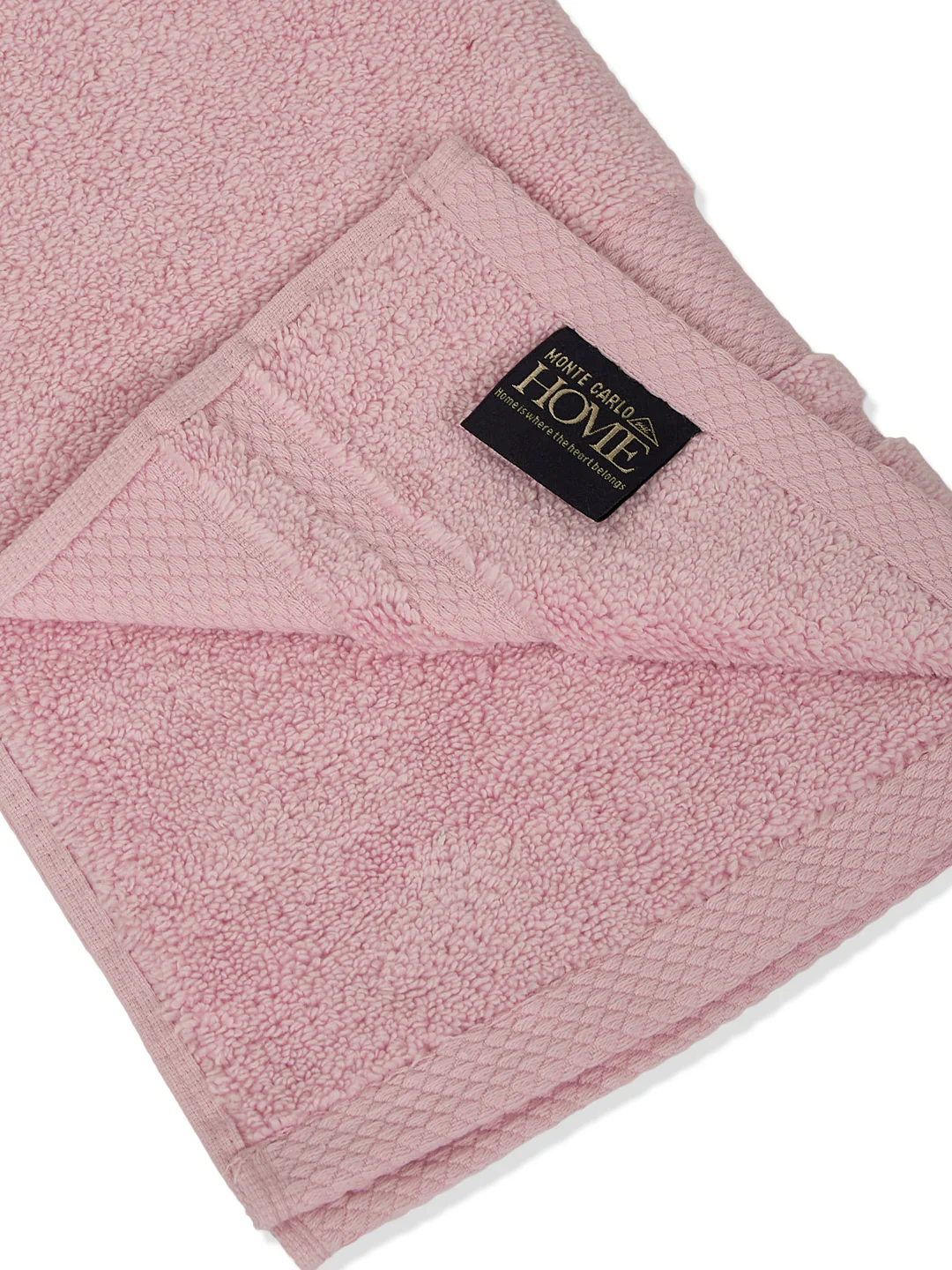 Luxury Pink 100% Cotton Solid 625 GSM Hand Towel Eusapia 2 Pc Set Box Pack - Image 8
