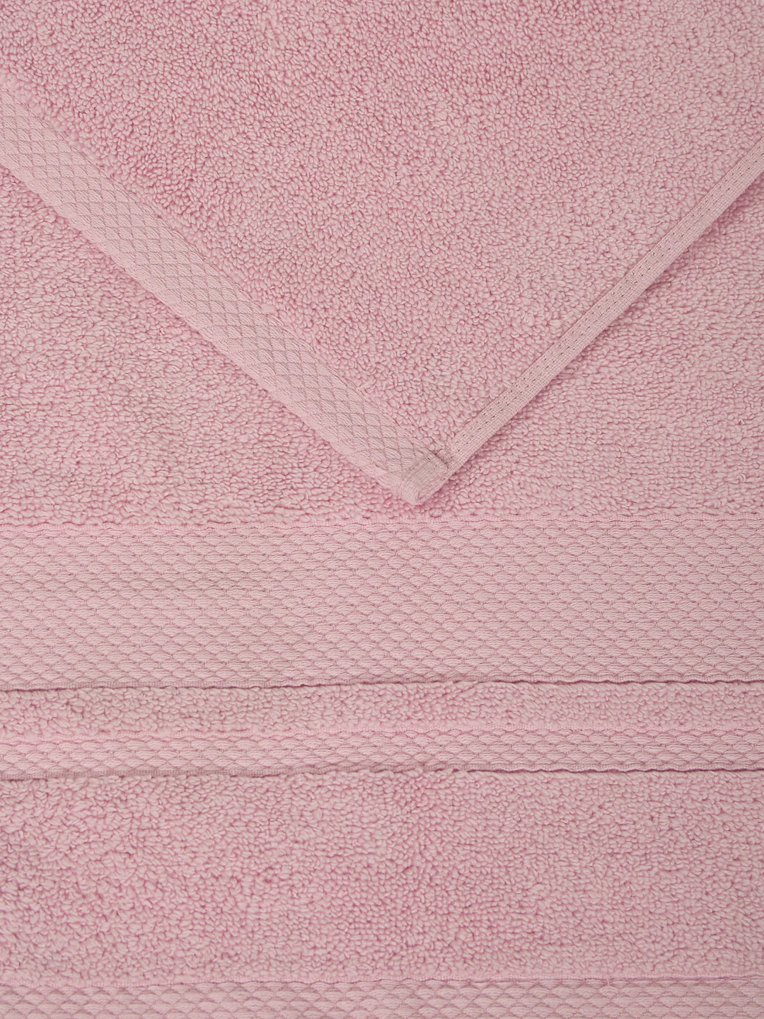 Luxury Pink 100% Cotton Solid 625 GSM Hand Towel Eusapia 2 Pc Set Box Pack - Image 9