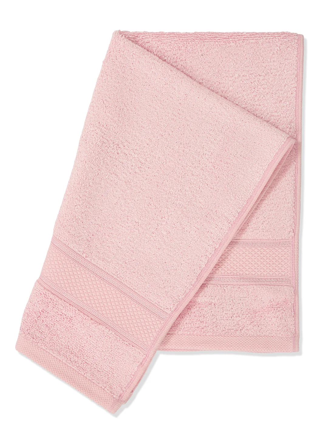 Luxury Pink Bamboo Cotton Solid 600 GSM Hand Towel Eco Bamboo 2 Pc Set Pvc Pack - Image 7