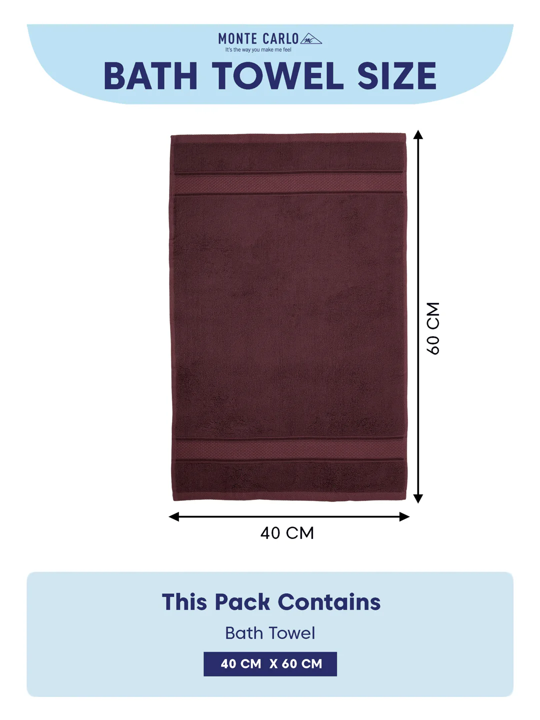 Luxury Rose Brown Bamboo Cotton Solid 600 GSM Hand Towel Eco Bamboo 2 Pc Set Pvc Pack - Image 10