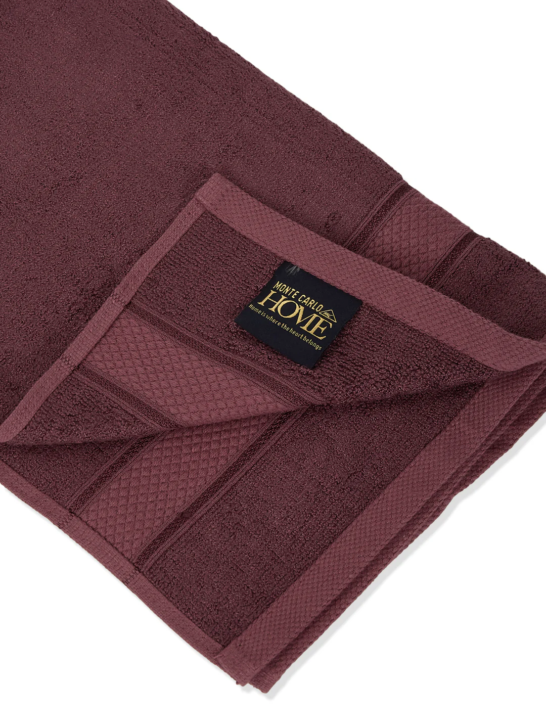Luxury Rose Brown Bamboo Cotton Solid 600 GSM Hand Towel Eco Bamboo 2 Pc Set Pvc Pack - Image 8