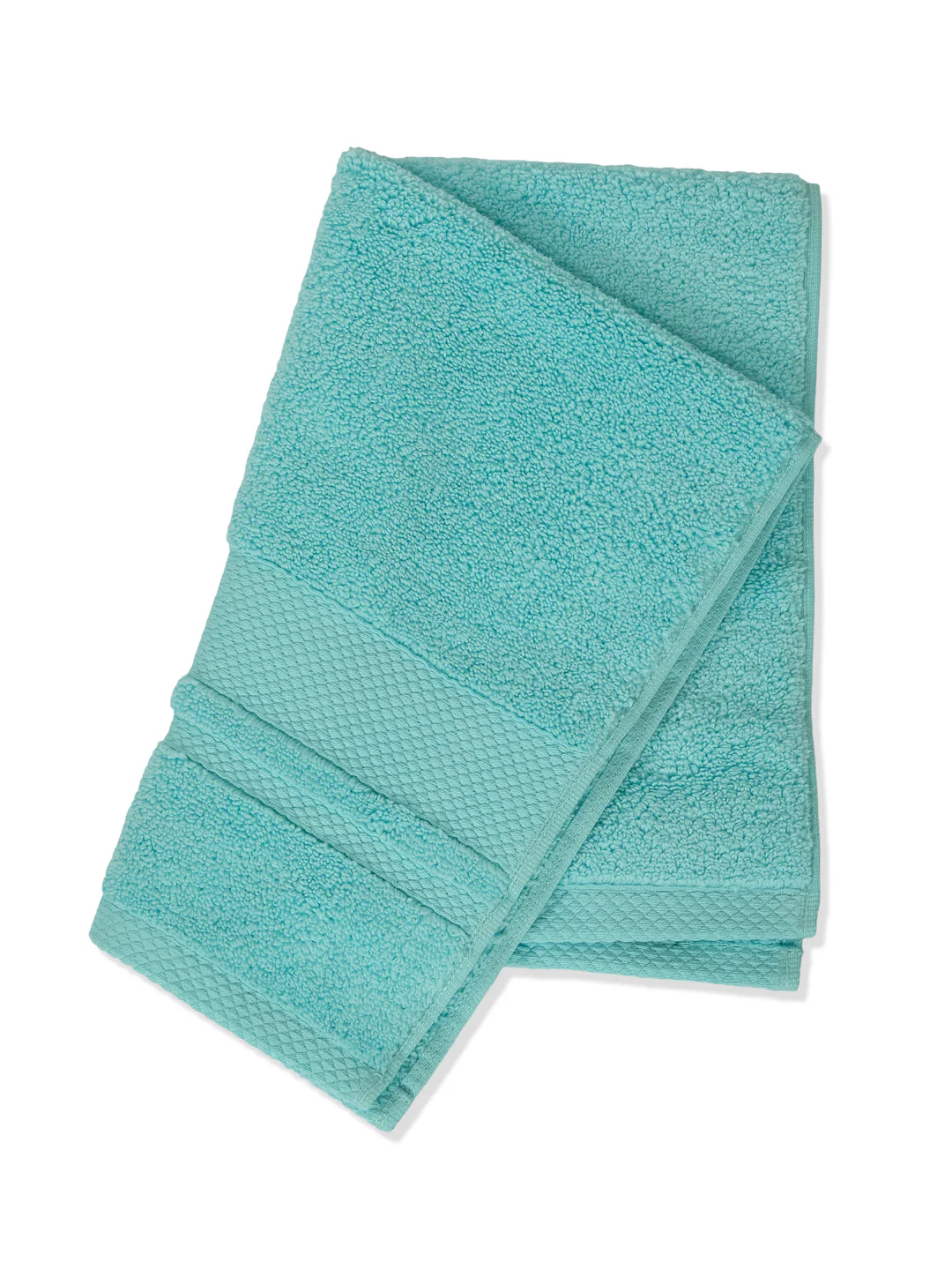Luxury Sea Green 100% Cotton Solid 625 GSM Hand Towel Eusapia 2 Pc Set Box Pack - Image 7