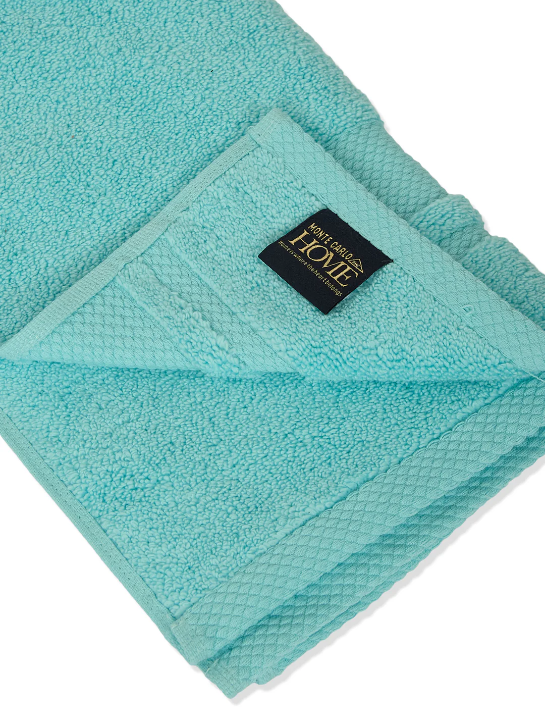 Luxury Sea Green 100% Cotton Solid 625 GSM Hand Towel Eusapia 2 Pc Set Box Pack - Image 8