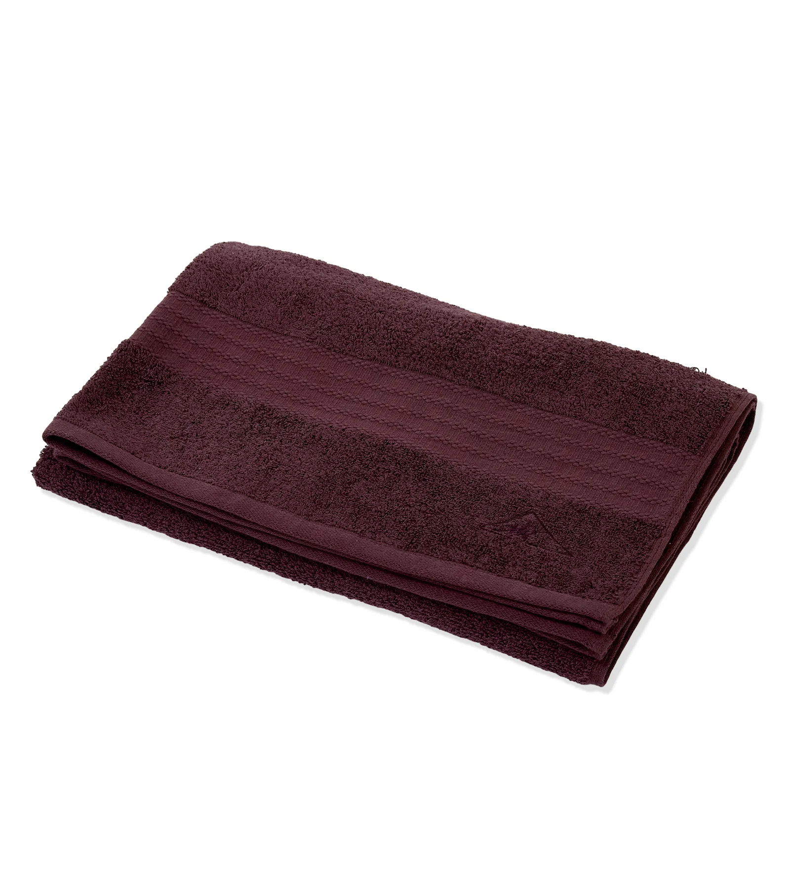 Maroon Pure Cotton Solid 380 GSM Bath Towel 1 Piece (Jazz Collection) - Image 4