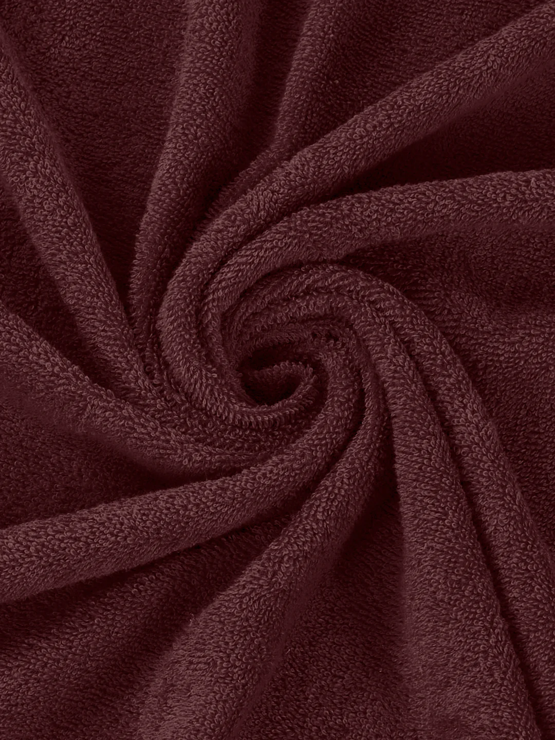 Maroon Pure Cotton Solid 380 GSM Car Towel 1 Piece (Jazz Collection) - Image 6