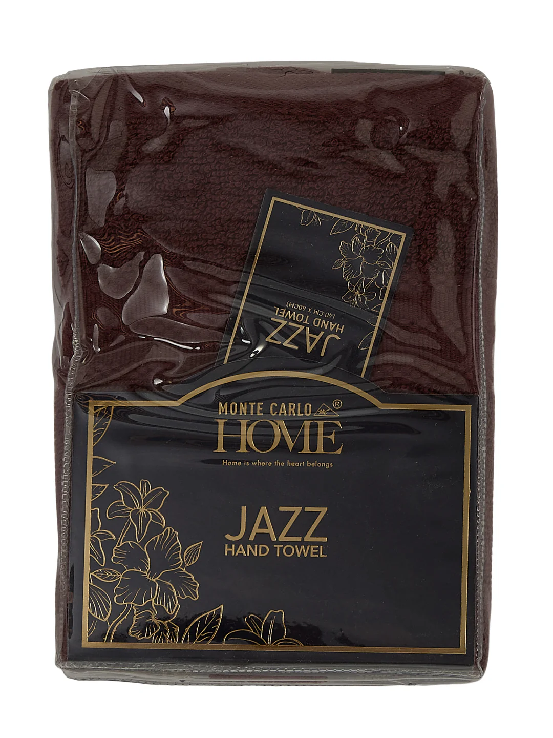 Maroon Pure Cotton Solid 380 GSM Hand Towel 2 Pc Set (Jazz Collection) - Image 11