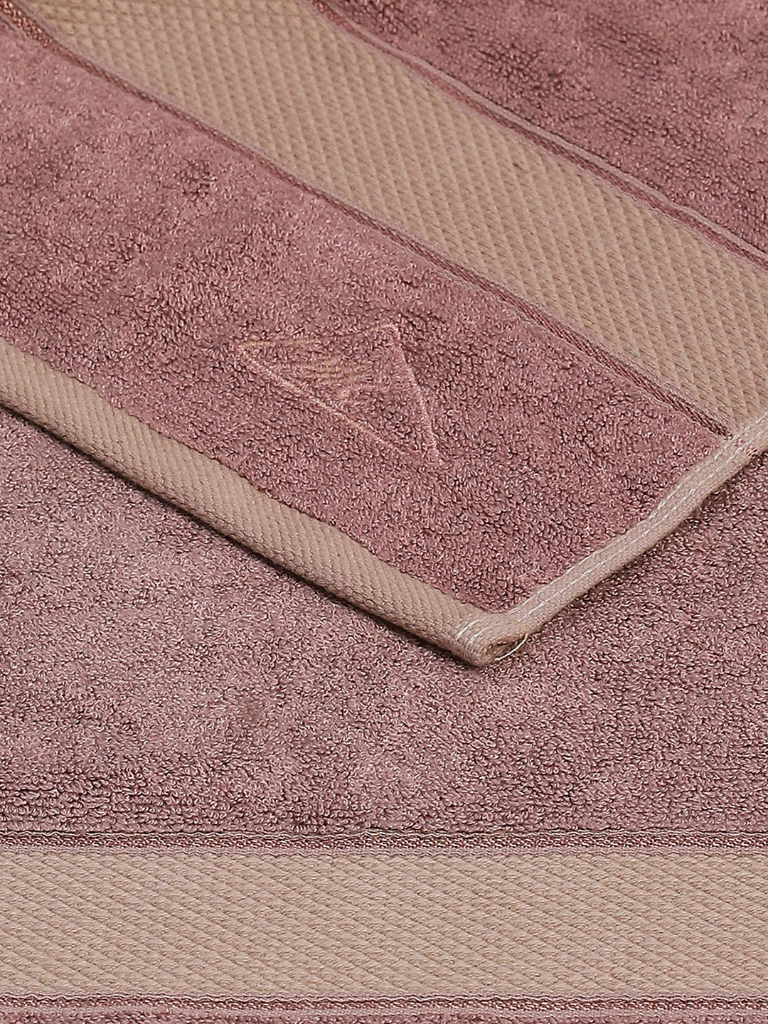 Mauve Bamboo Solid 600 GSM Bath Towel (Bamboo) - Image 4