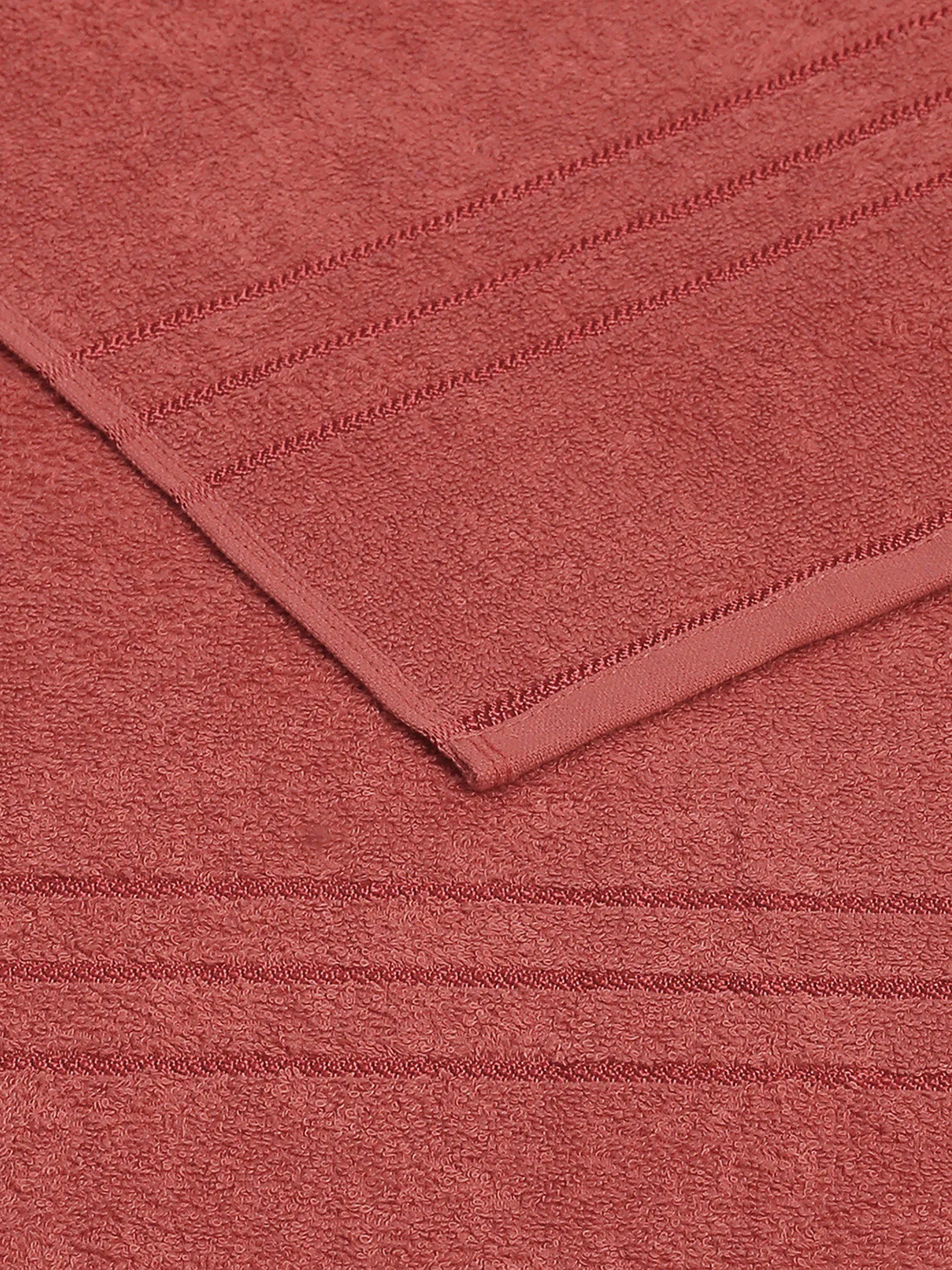 Mauve Cotton Solid 350 GSM Car Towel (Soho) - Image 4