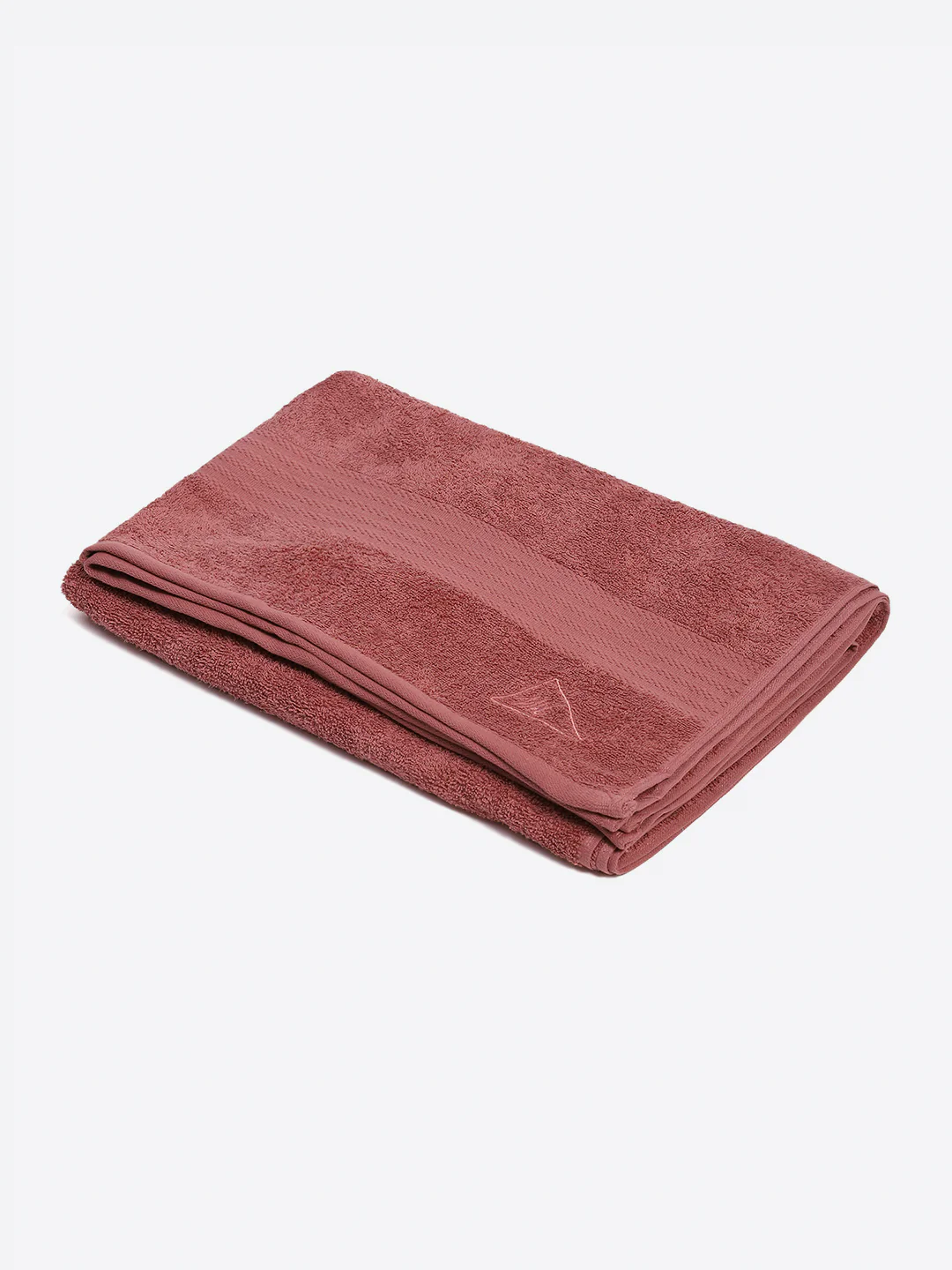Mauve Cotton Solid 400 GSM Car Towel (Jazz) - Image 2
