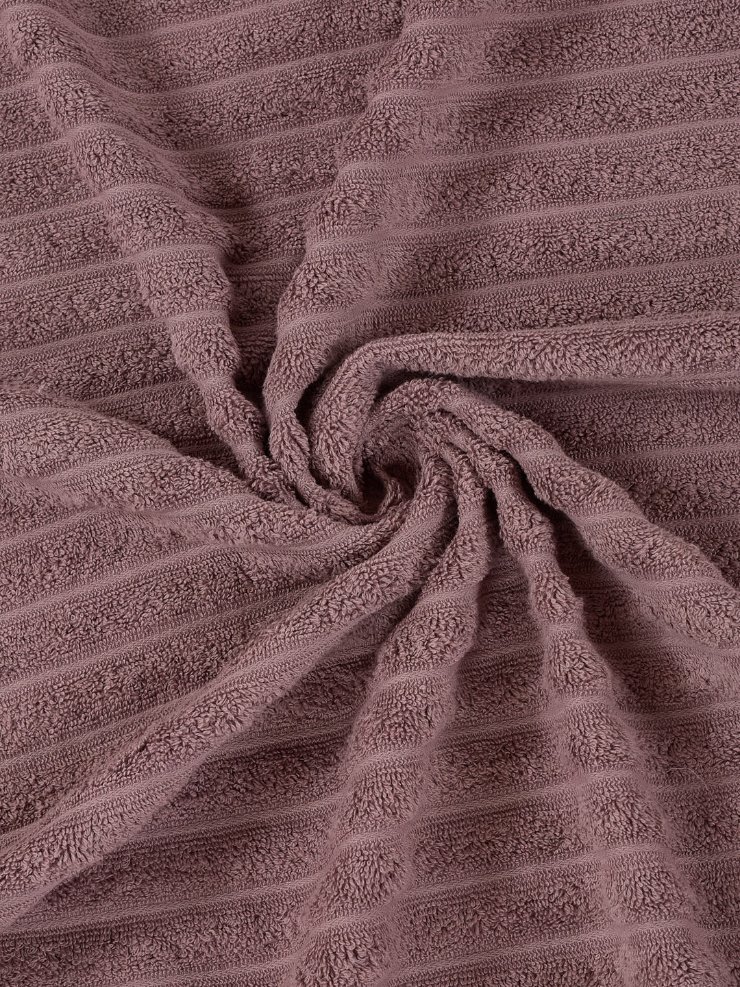 Mauve & Dusty Pink 100% Cotton Solid 500 GSM Bath Towel Sensations 4 Pc Set Gifting Box Pack - Image 12