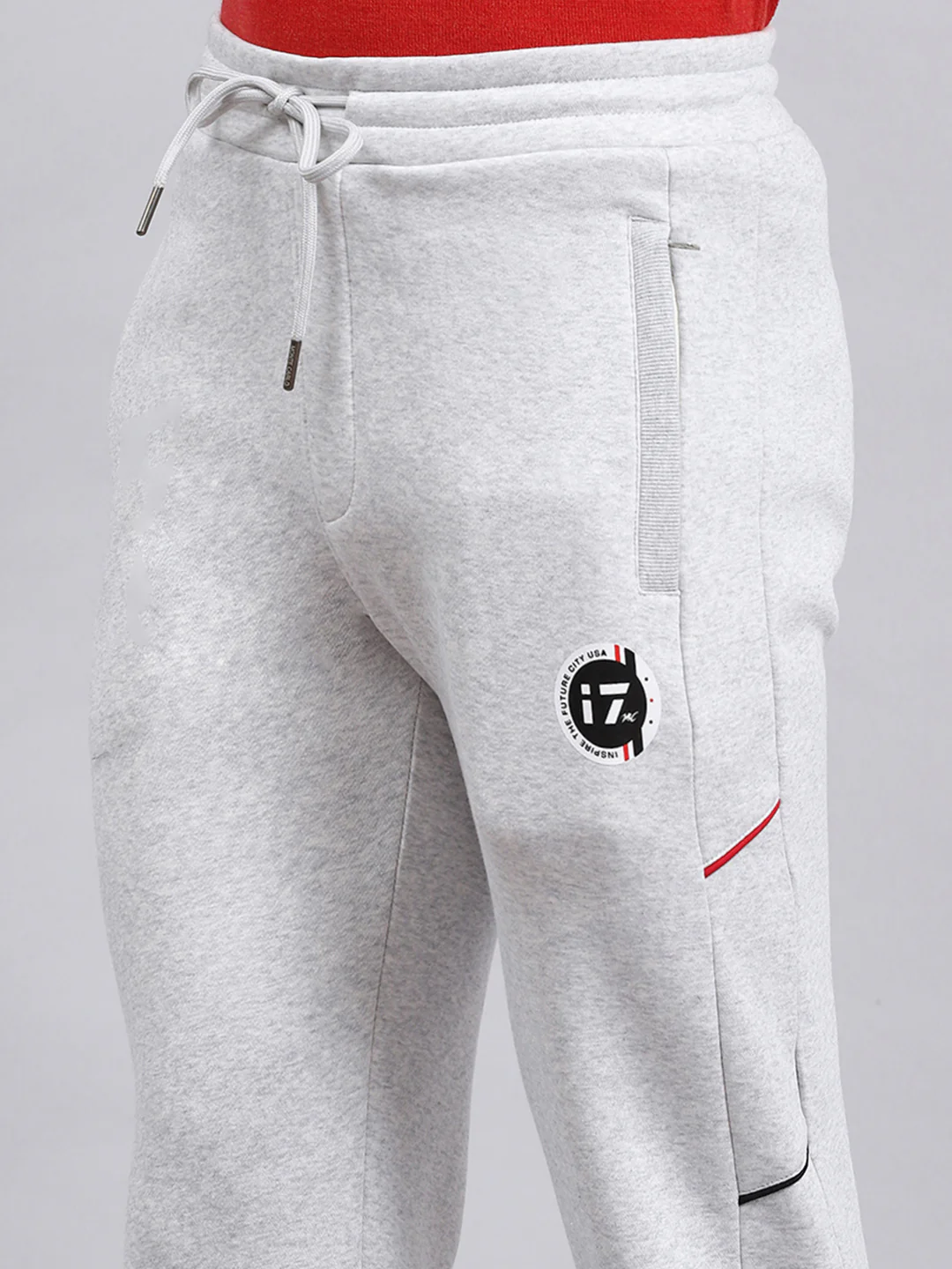 Men Beige Printed Winter Lower - Image 6