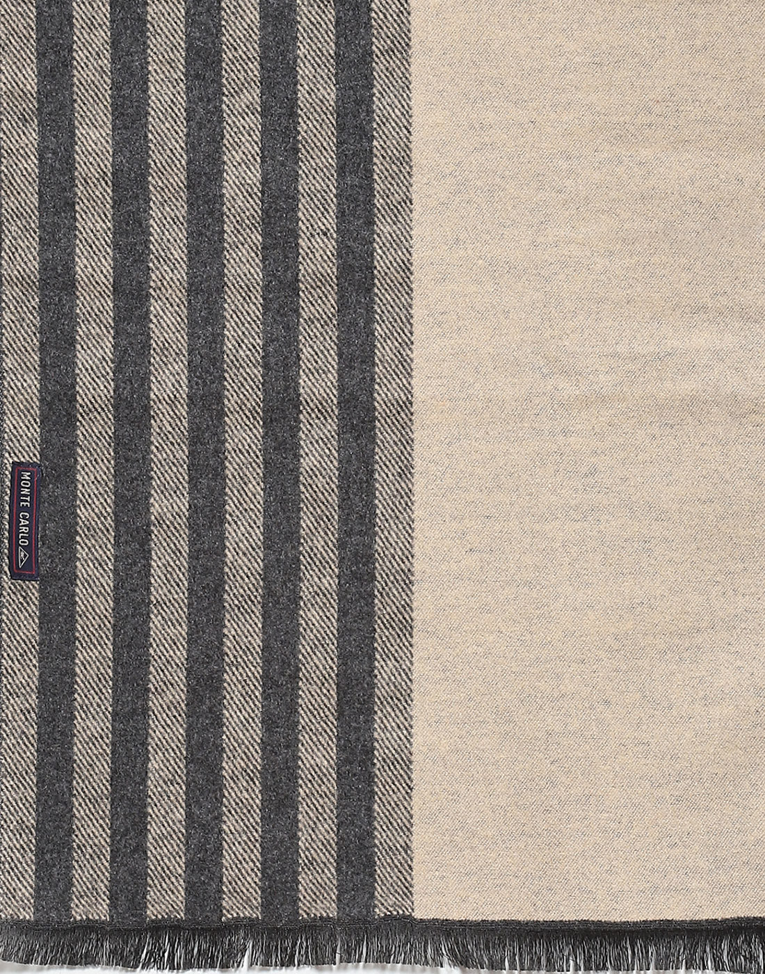Men Beige Self Design Muffler - Image 7