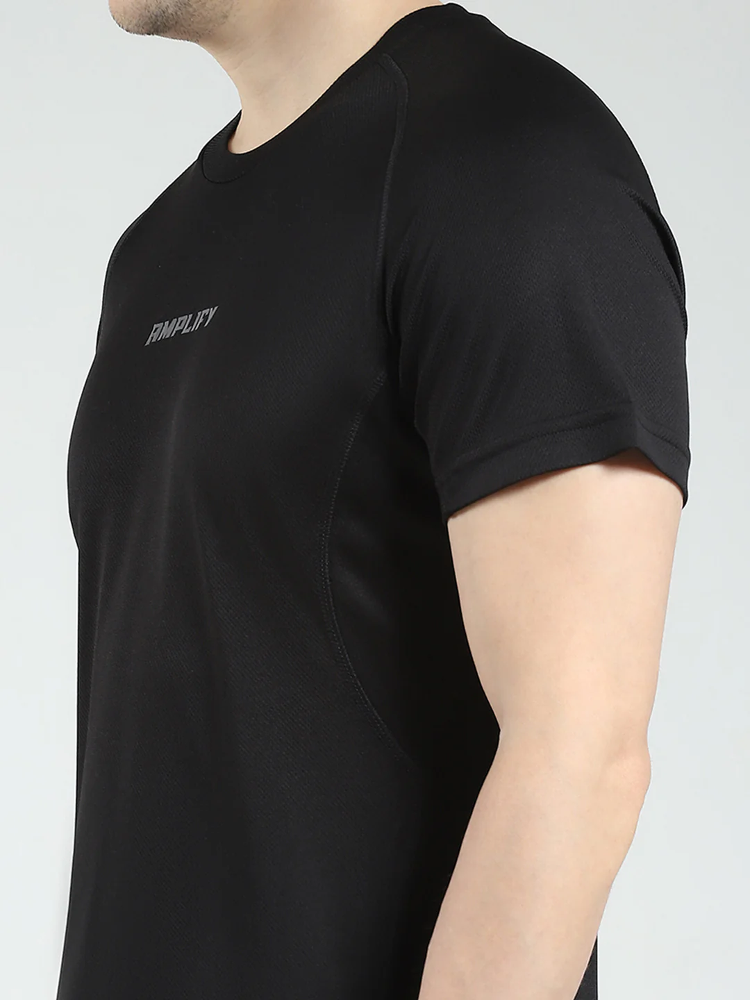 Rock.it Men Black Printed Round Neck Half Sleeve T-Shirt - Image 6