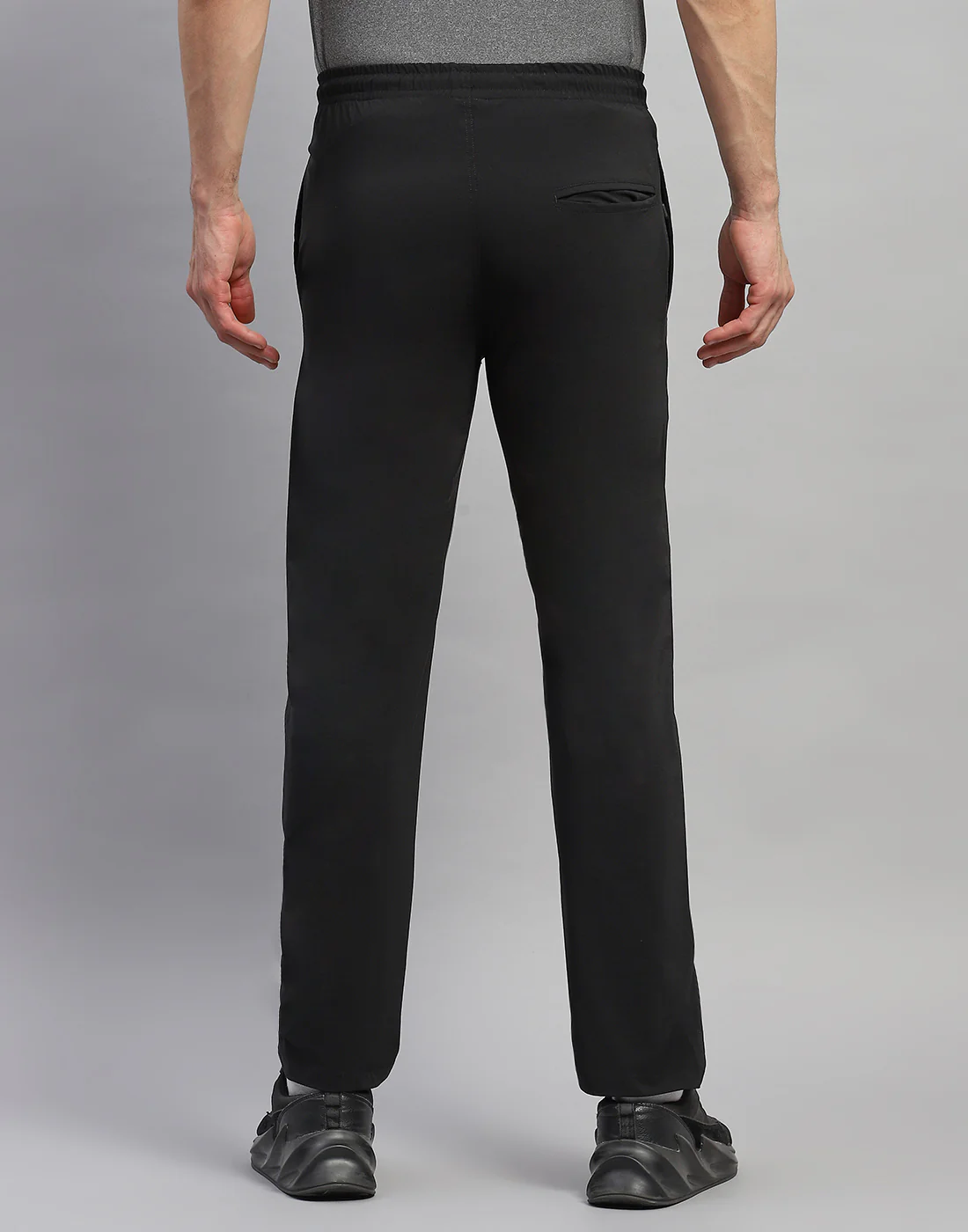 Rock.it Men Black Solid Regular Fit Lower - Image 5