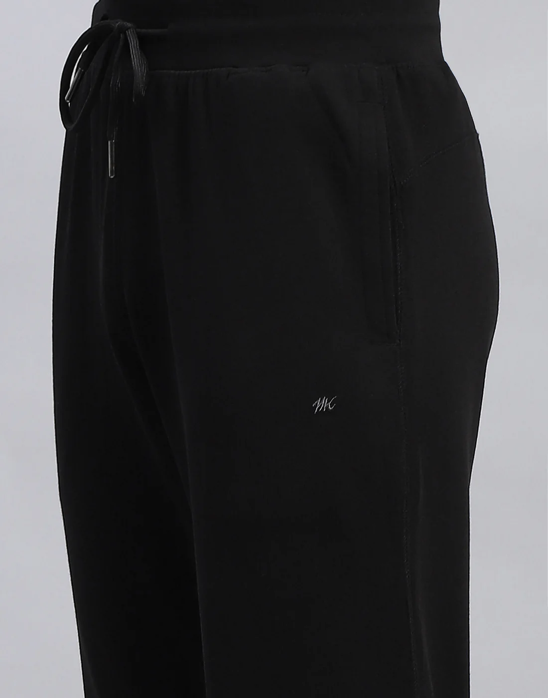 Men Black Solid Regular Fit Lower - Image 7