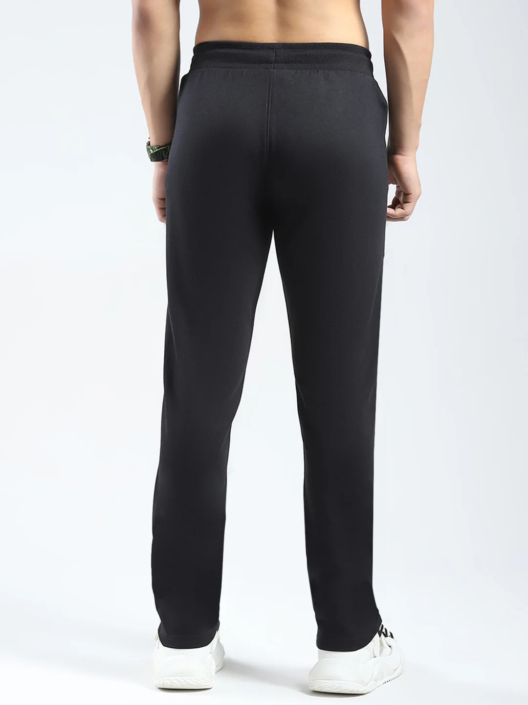 Rock.it Men Black Solid Regular Fit Lower - Image 5