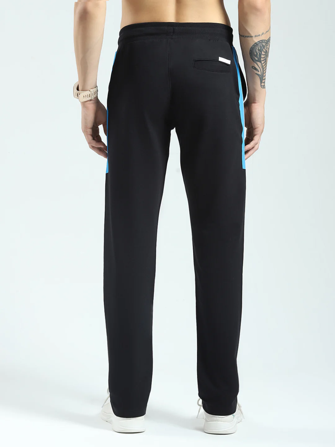 Rock.it Men Black Solid Regular Fit Lower - Image 5