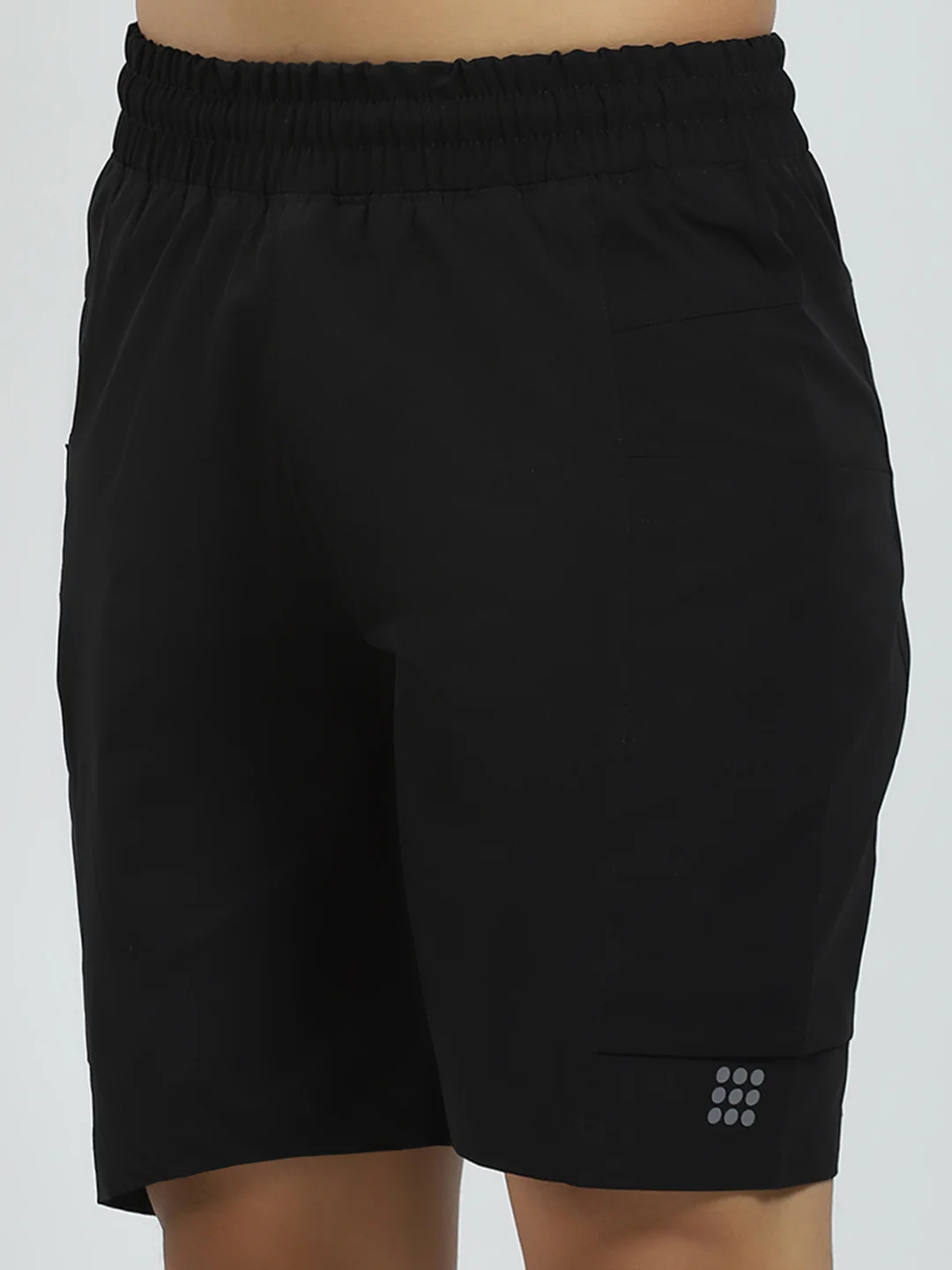 Rock.it Men Black Solid Regular Fit Short - Image 6