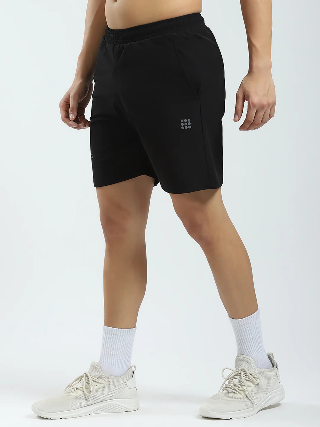 Rock.it Men Black Solid Regular Fit Short - Image 3