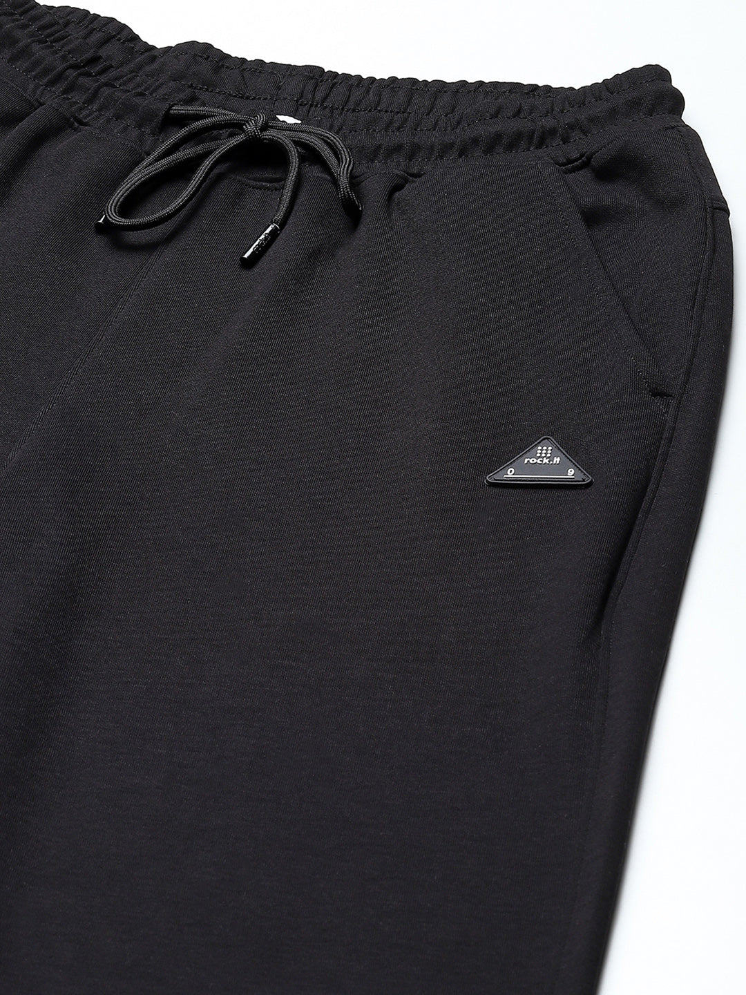 Rock.it Men Black Solid Regular Fit Winter Lower - Image 9