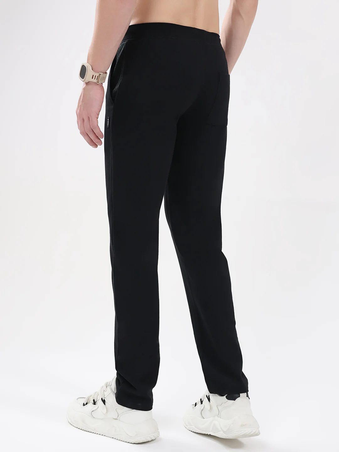 Rock.it Men Black Solid Regular Fit Winter Lower - Image 5