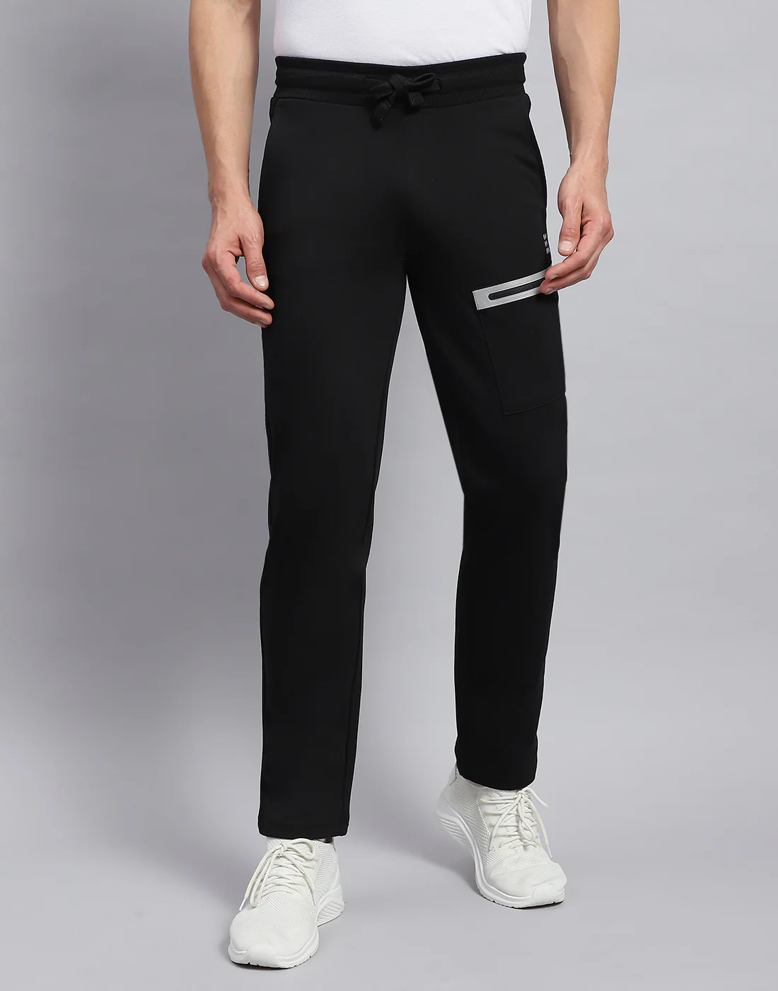 Rock.it Men Black Solid Smart Fit Jogger