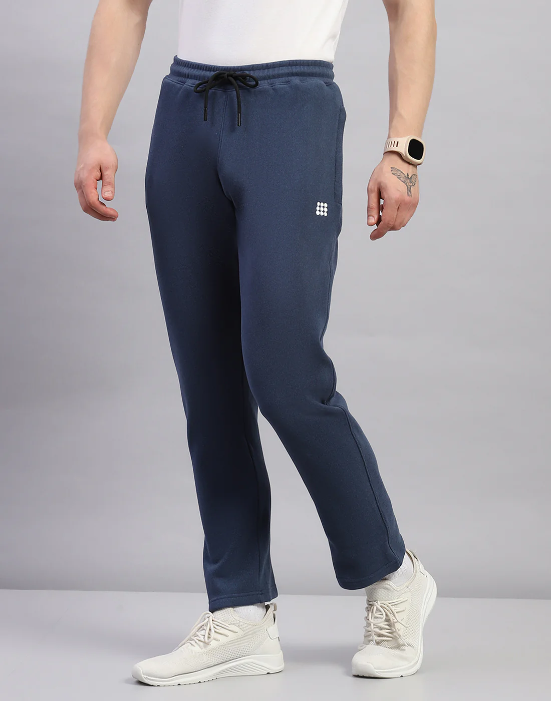 Rock.it Men Blue Printed Regular Fit Winter Lower - Image 3