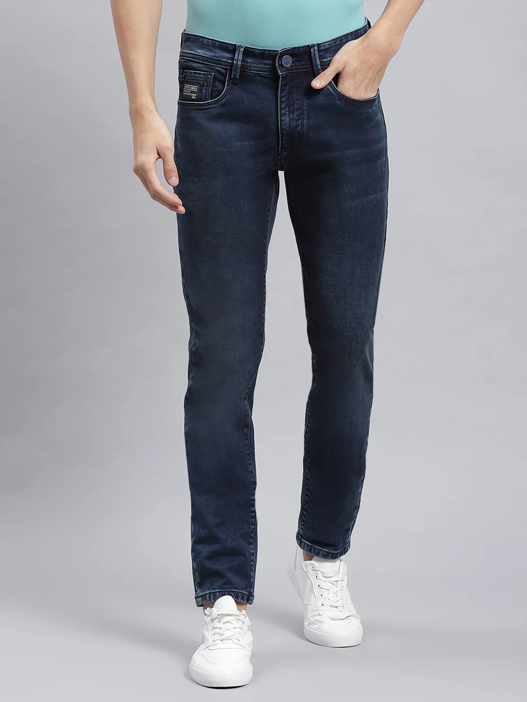 Men Blue Skinny Fit Denim - Image 2