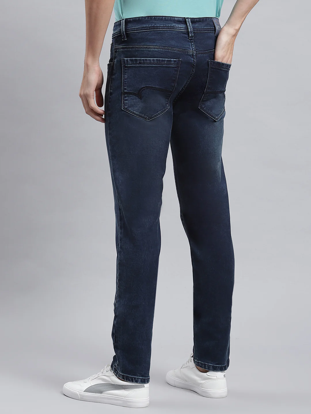 Men Blue Skinny Fit Denim - Image 5