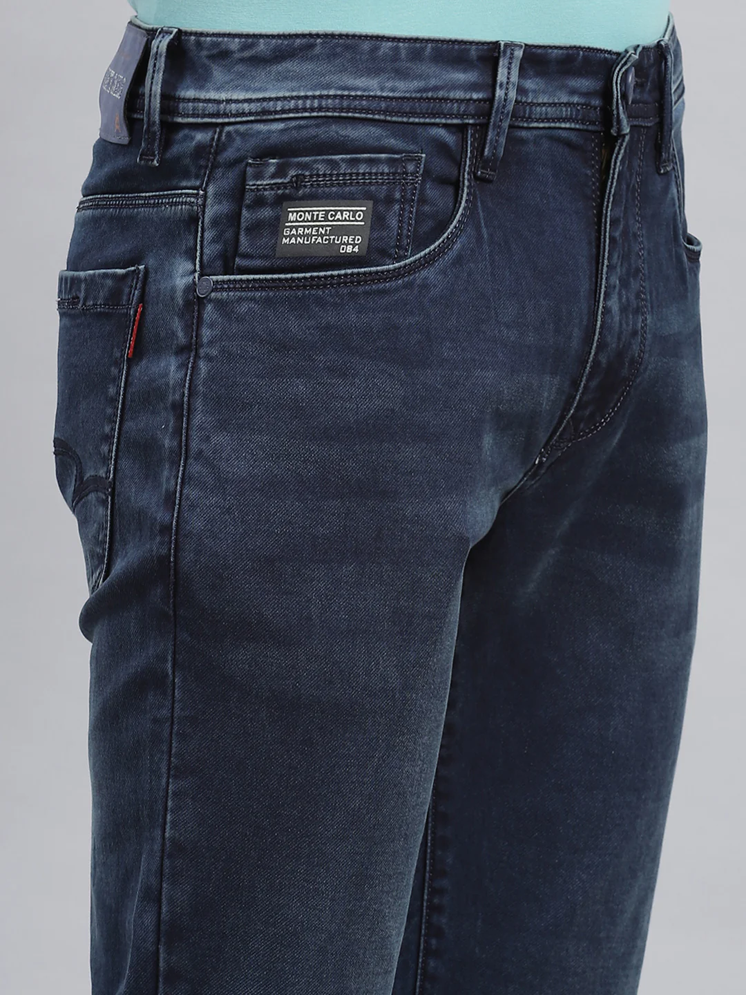 Men Blue Skinny Fit Denim - Image 6
