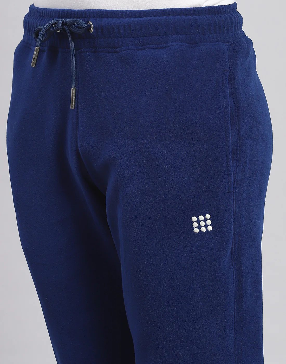 Rock.it Men Blue Solid Hooded Full Sleeve Tracksuit - Image 9