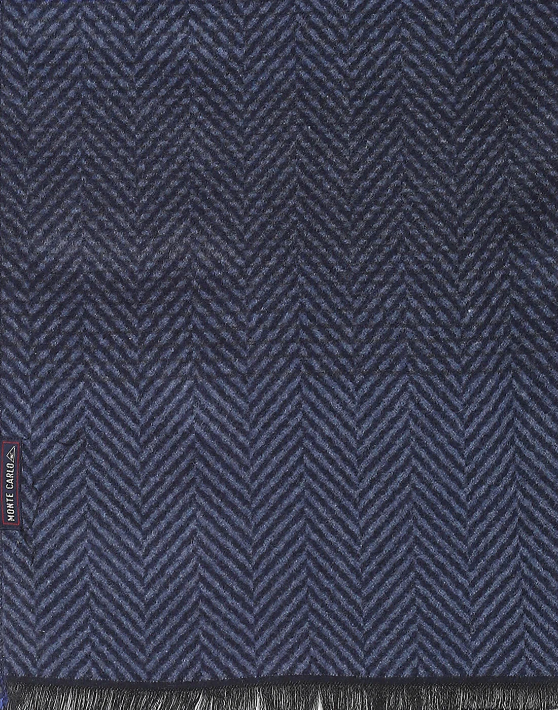 Men Blue Solid Muffler - Image 7