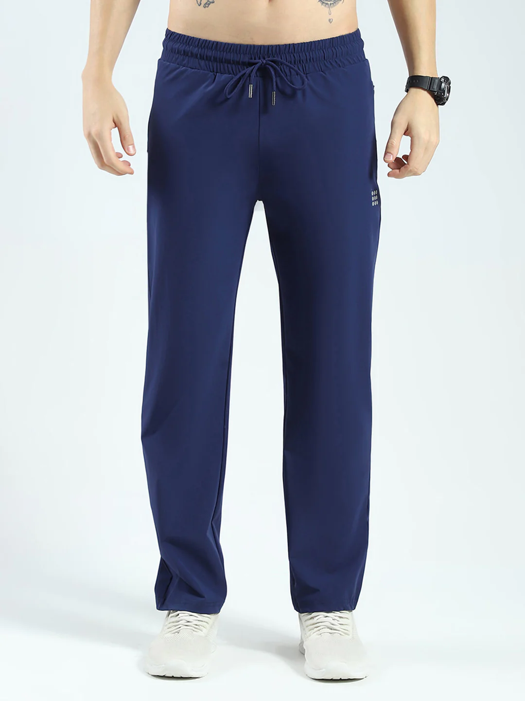 Rock.it Men Blue Solid Regular Fit Lower