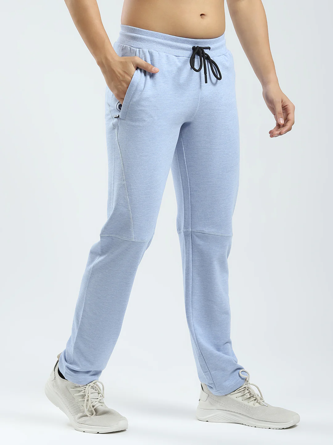 Rock.it Men Blue Solid Regular Fit Lower - Image 4
