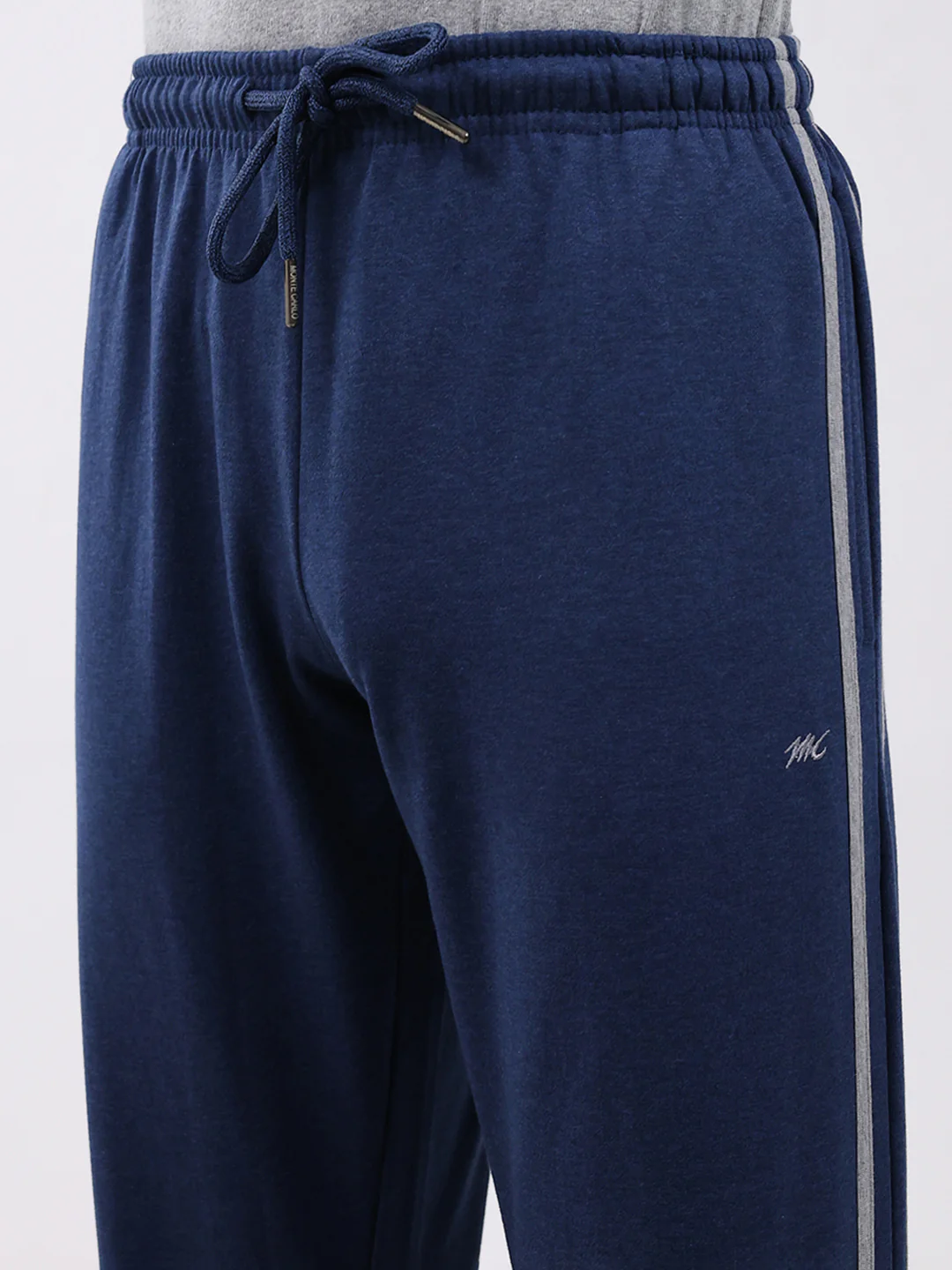Men Blue Solid Regular Fit Winter Lower - Image 6