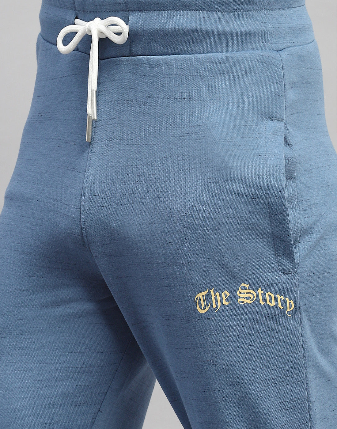 Rock.it Men Blue Solid Round Neck Half Sleeve Lower Set - Image 8