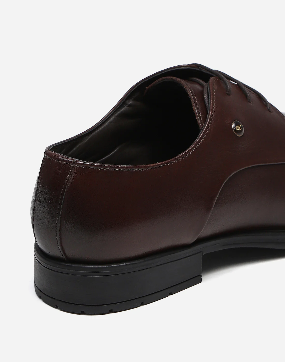Men Brown Lace Up Genuine Leather Formal Brogues - Image 8