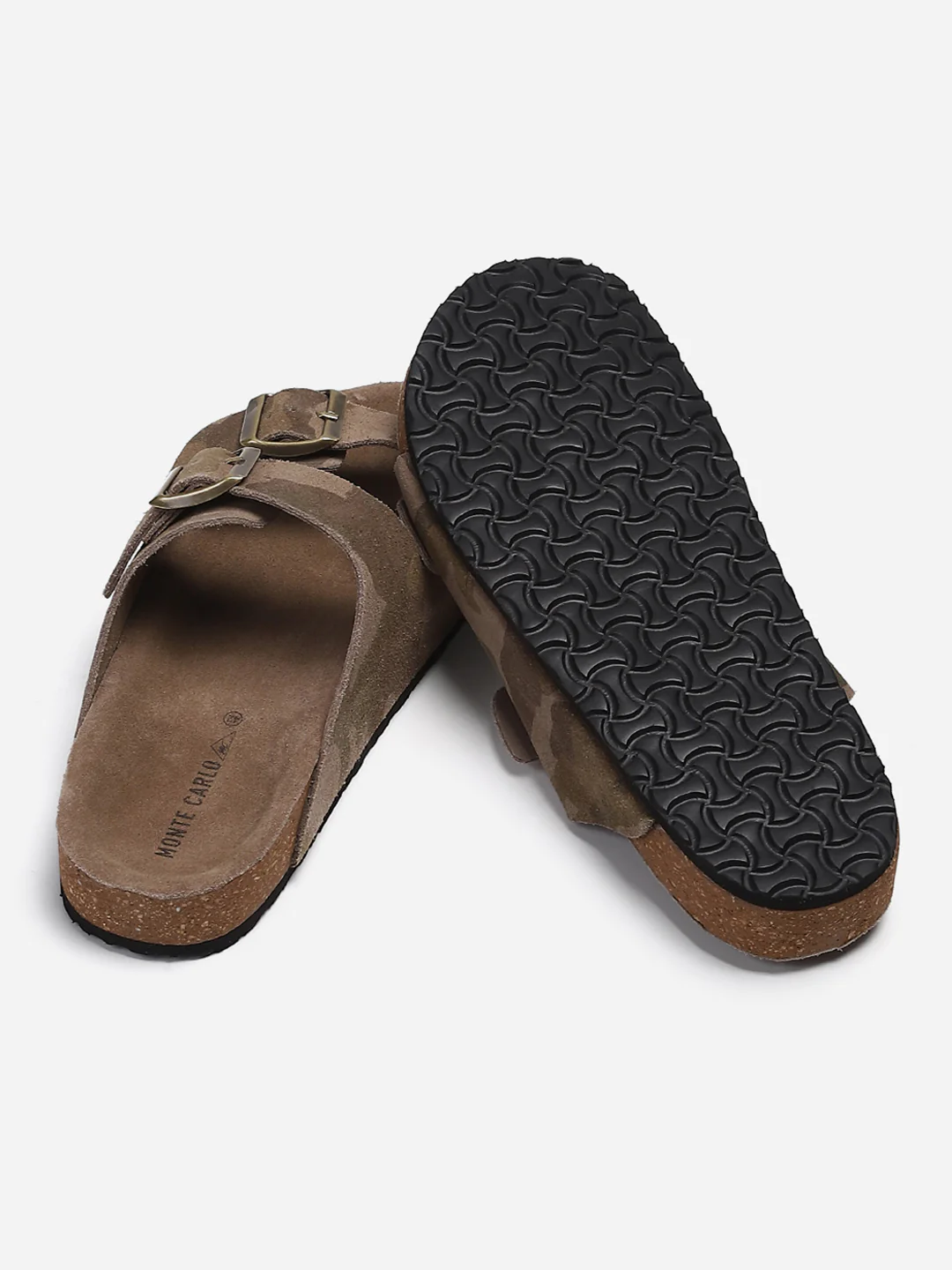 Men Camouflage Leather Comfort Casual Slippers - Image 8