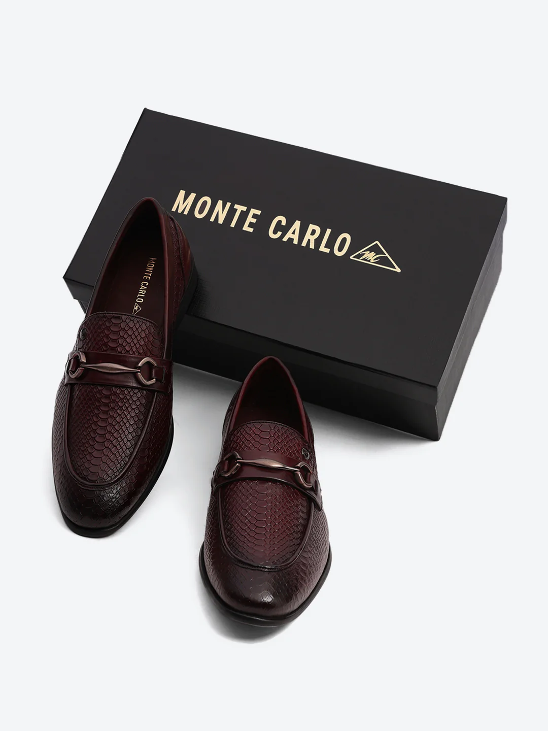 Monte Carlo Cherry Horsebit Loafers for Men - Image 2
