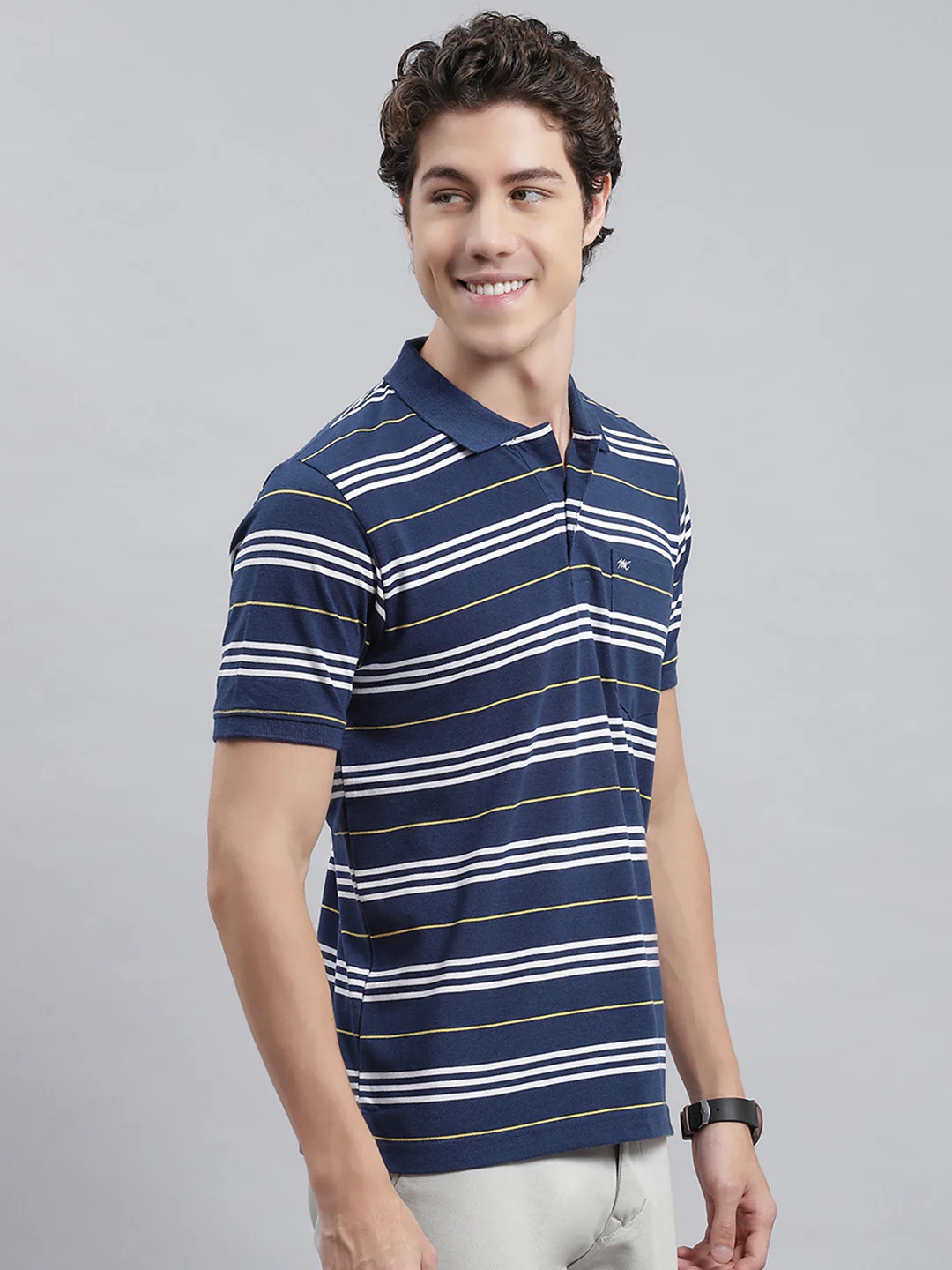 Men Denim Printed T-Shirt - Image 3