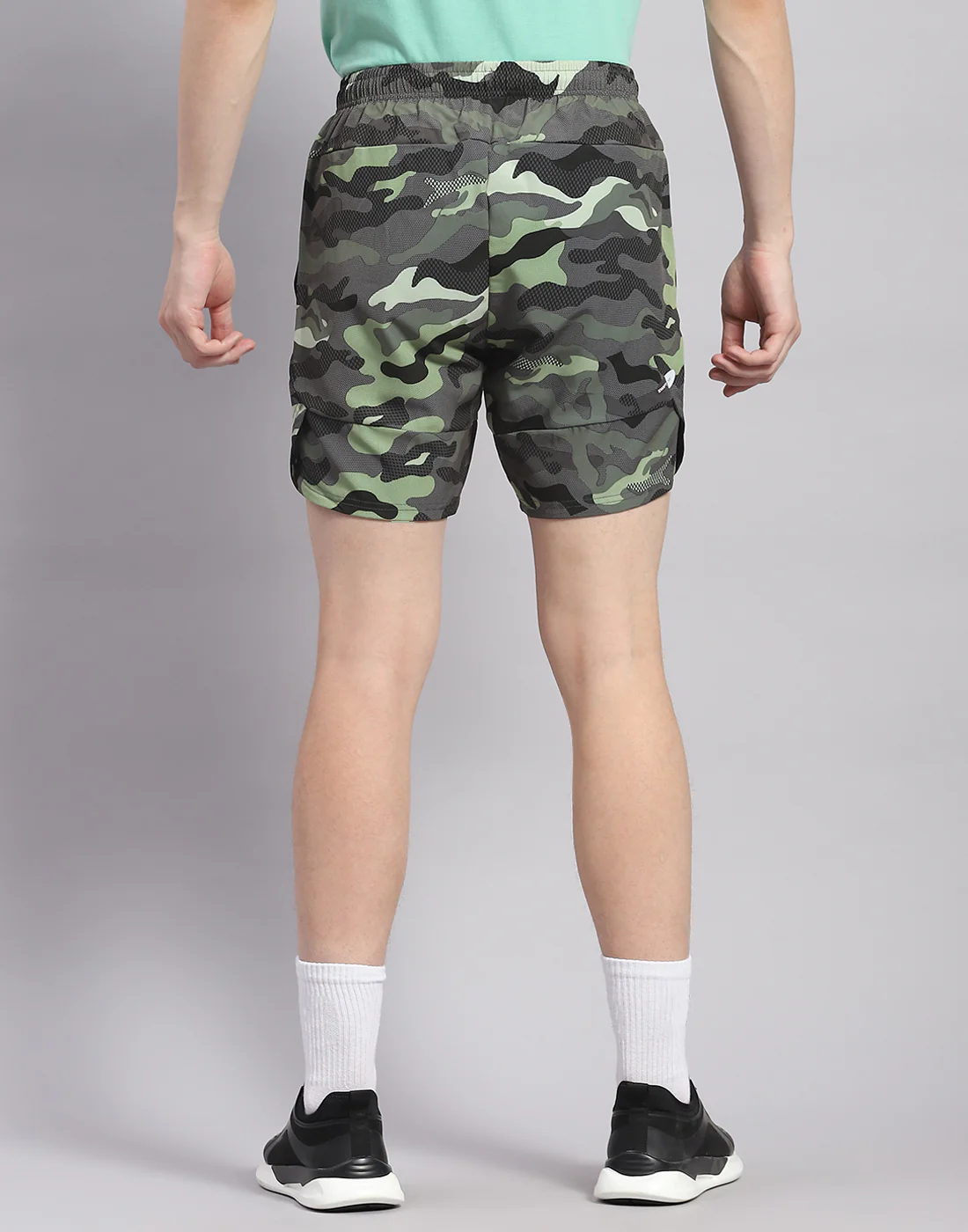 Rock.it Men Green Printed Short - Image 6