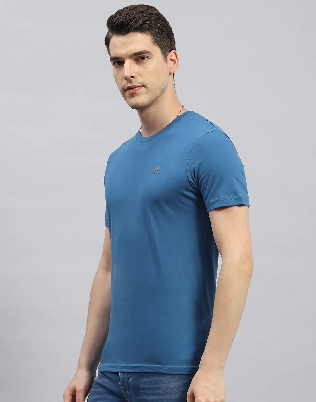 Men Green, Red & Blue Solid Round Neck Half Sleeve T-Shirt (Pack of 3) - Image 4