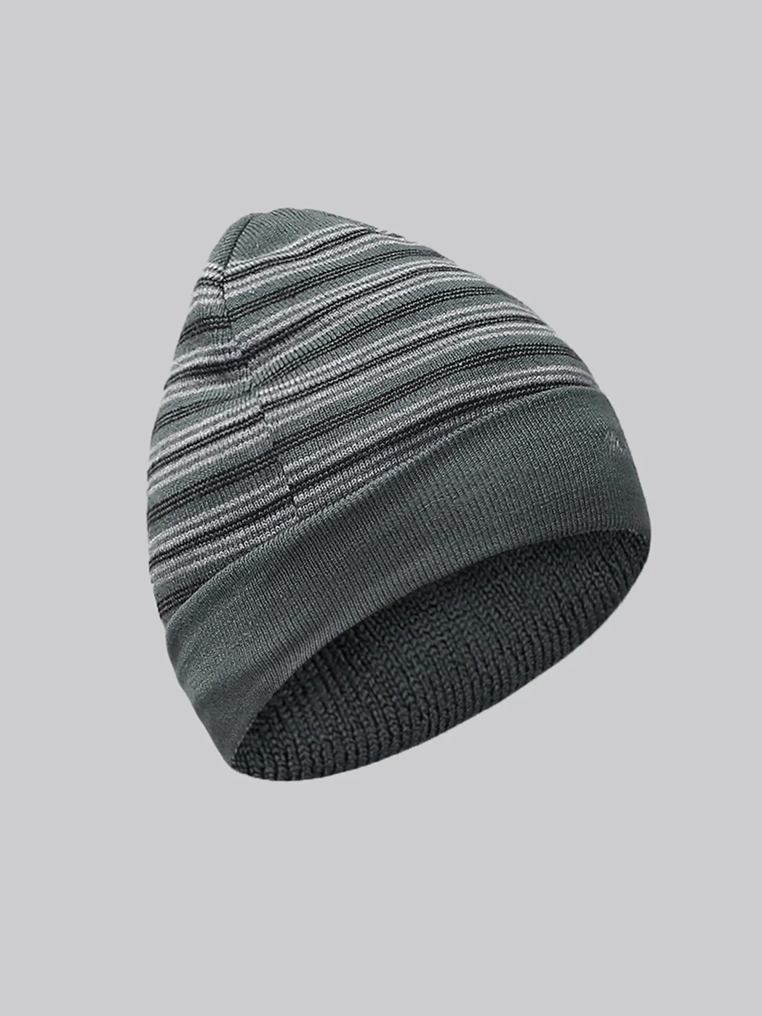 Men Green Self Design Cap - Image 2