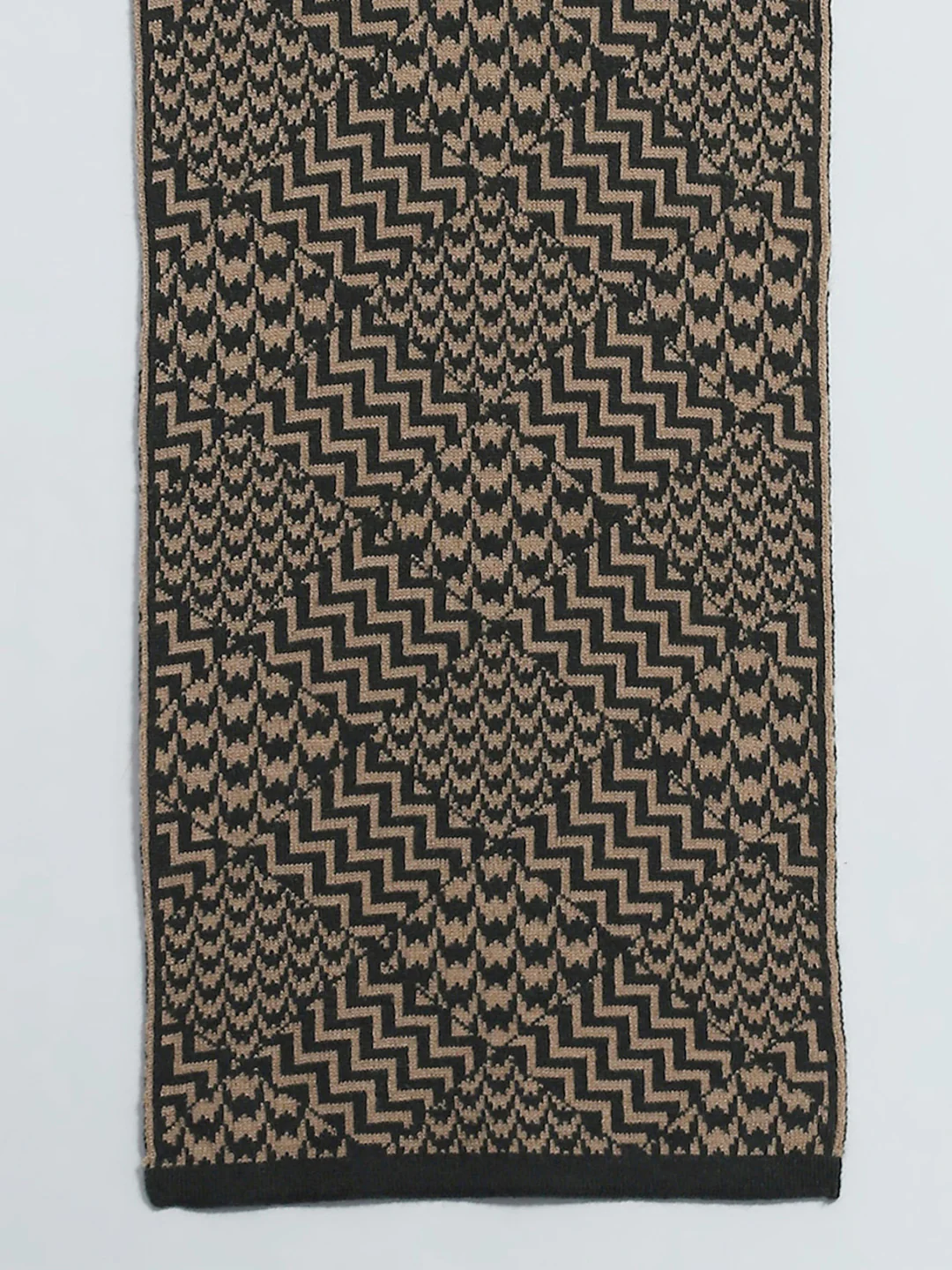 Men Green Self Design Muffler - Image 7