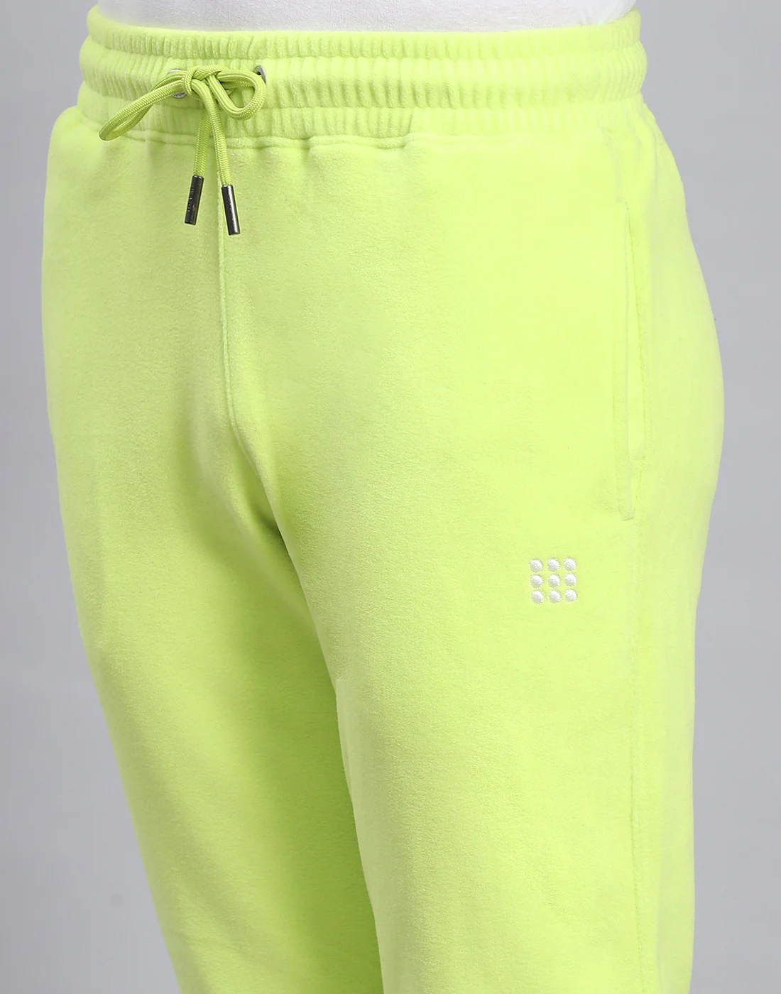 Rock.it Men Green Solid Hooded Full Sleeve Tracksuit - Image 8
