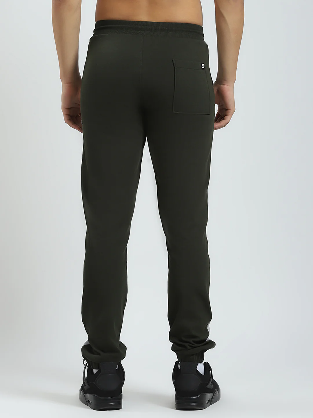 Rock.it Men Green Solid Regular Fit Jogger - Image 5