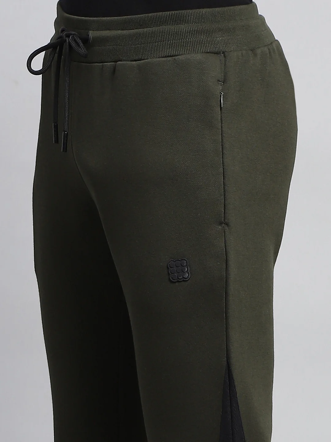 Rock.it Men Green Solid Regular Fit Lower - Image 6