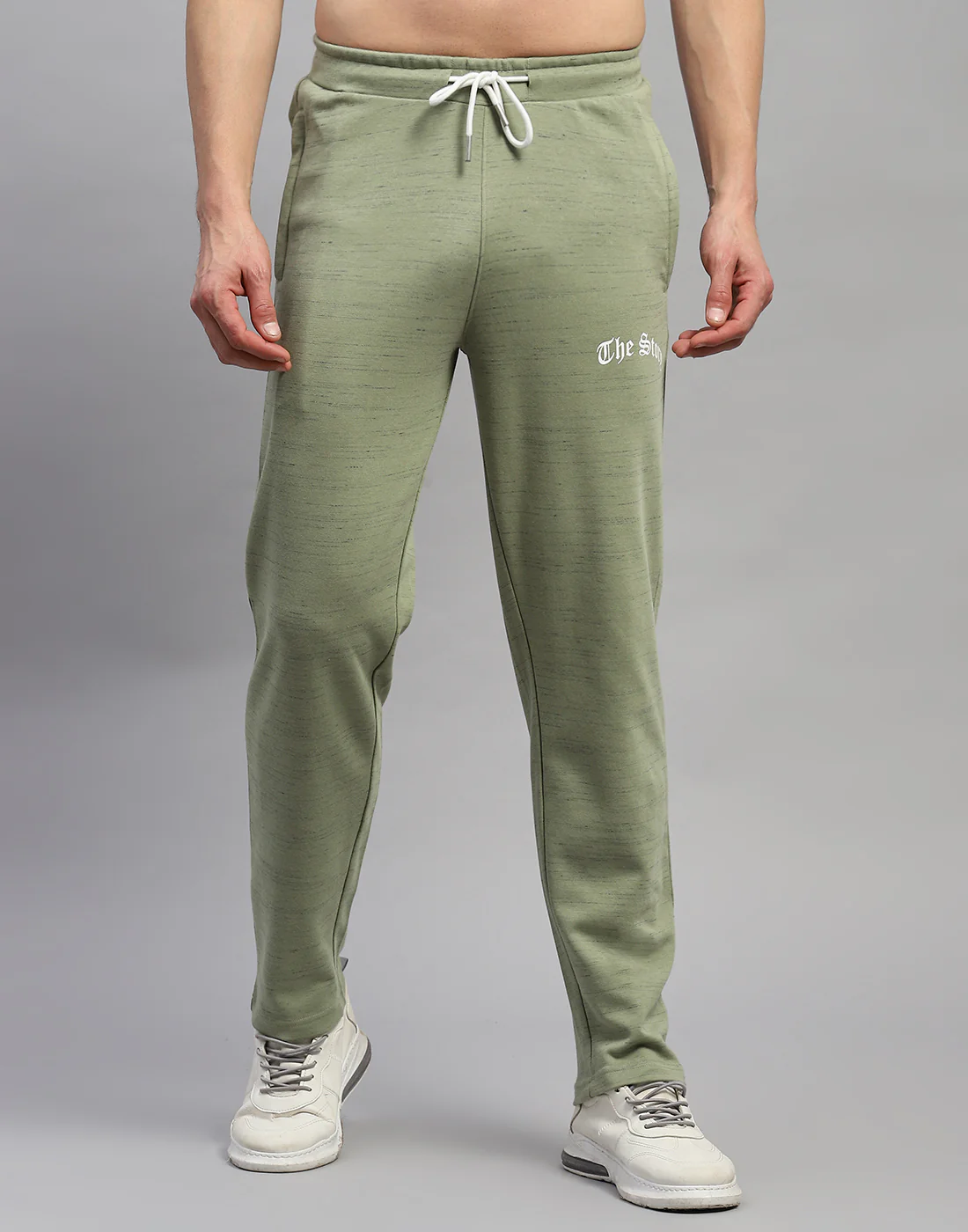 Rock.it Men Green Solid Round Neck Half Sleeve Lower Set - Image 7